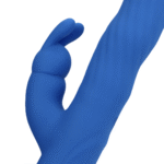 Rabbit vibrator – wiebelende bewegingen voor clitoris & g-spot – Loveline Jetset Blauw Loveline by Shots - Afbeelding 7
