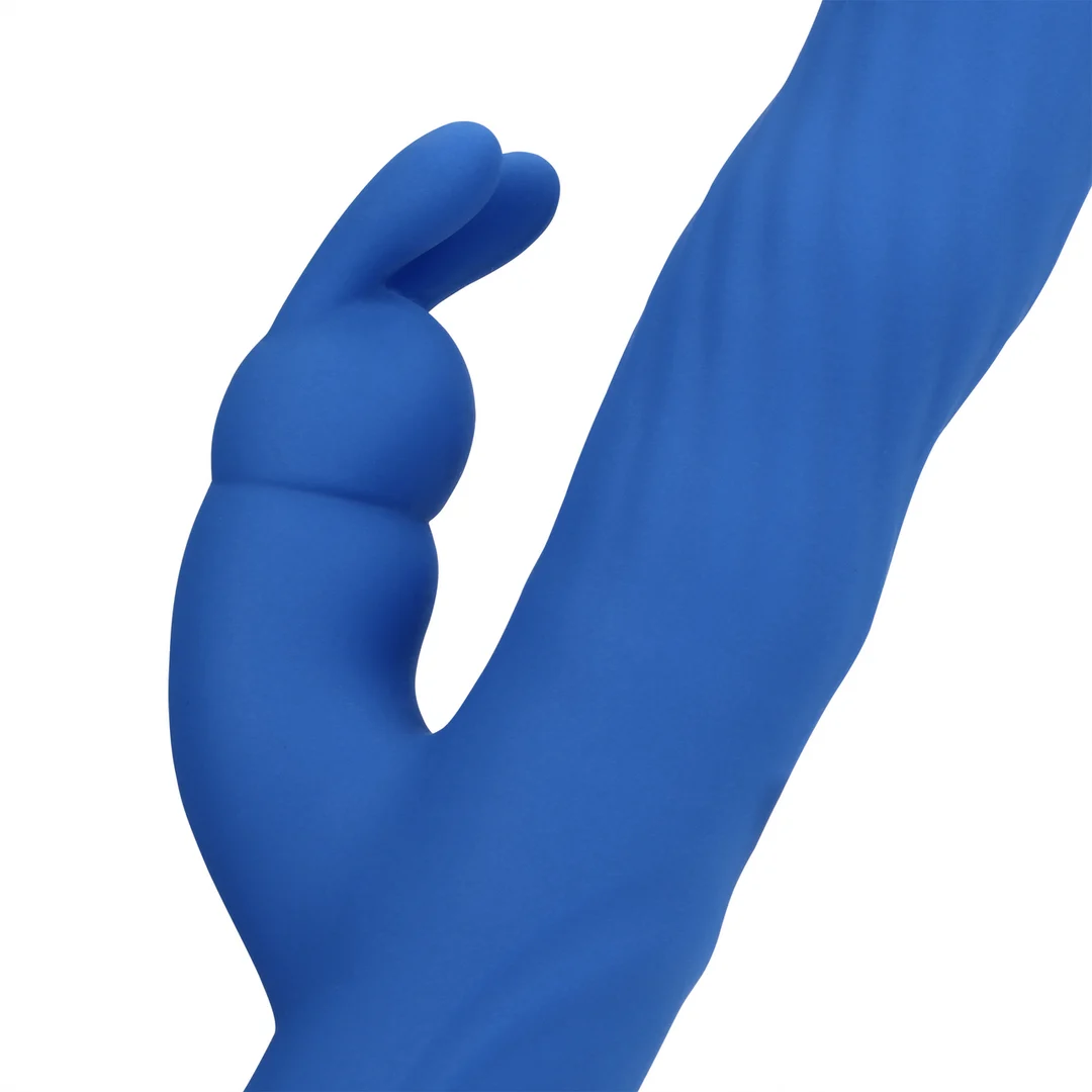 Rabbit vibrator – wiebelende bewegingen voor clitoris & g-spot – Loveline Jetset Blauw Loveline by Shots - Afbeelding 7