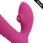 g-spot vibrator – stotende en kloppende bewegingen – Loveline by Shots, roze Loveline by Shots - Afbeelding 6