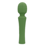 wand vibrator – krachtige massager met stille handgreep – Green Mumba (Loveline by Shots) - Afbeelding 9