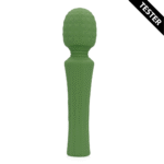 wand vibrator – krachtige massager met stille handgreep – Green Mumba (Loveline by Shots) - Afbeelding 2