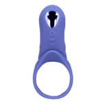 Vibrerende cockring met clit stimulatie – Tamiya Blauw - Tester - Afbeelding 9