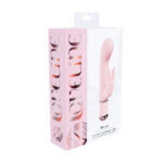 rabbit vibrator – waterproof & body-safe siliconen – Loveline Belle roze Loveline by Shots - Afbeelding 2