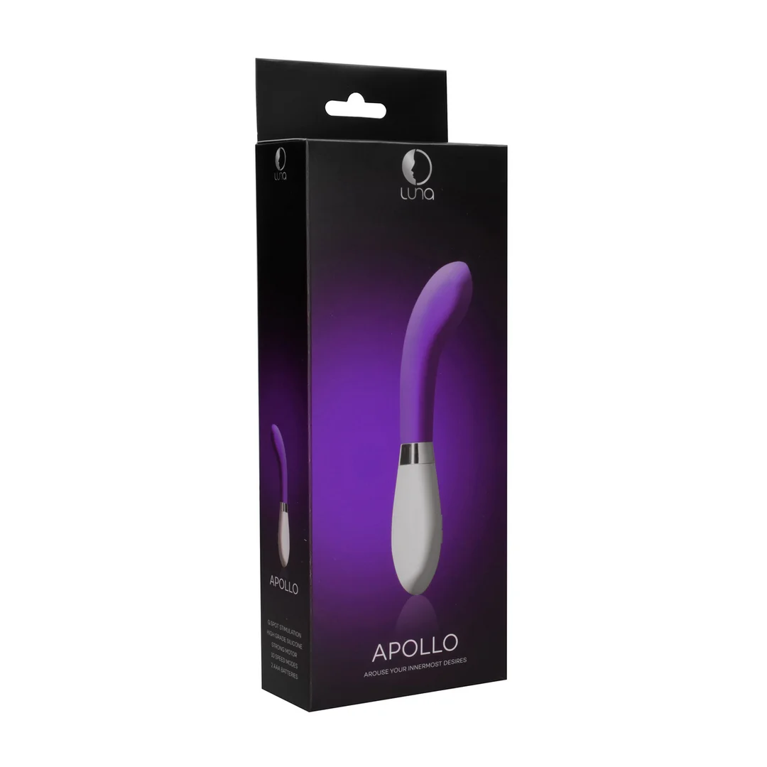 Luna by Shots Apollo G spot vibrator paars