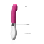Vibrator met 10 standen – Classic Vibrator Luna by Shots - Afbeelding 2