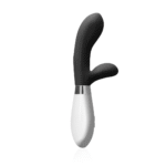 clitoris vibrator – dubbele motor & 10 standen – zwart Luna by Shots - Afbeelding 3