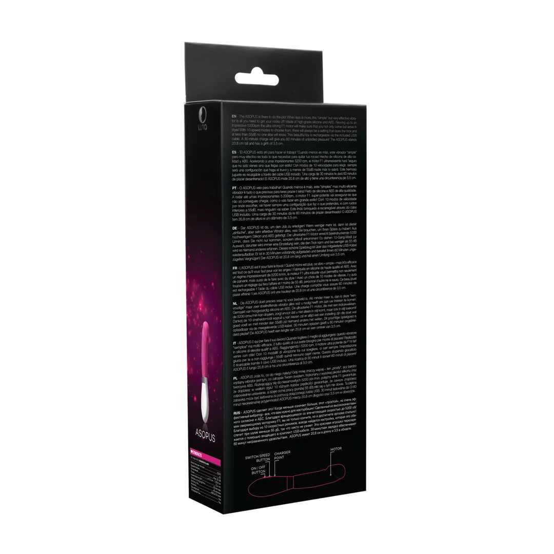 Luna by Shots Asopus wiederaufladbarer Vibrator – Bild 2