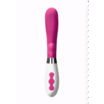 Rabbit vibrator – dubbele motor voor g-spot & clitoris – roze Luna by Shots - Afbeelding 3