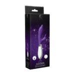 rabbit vibrator – dubbele motor & 10 standen – paars Luna by Shots