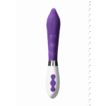 rabbit vibrator – dubbele motor & 10 standen – paars Luna by Shots - Afbeelding 3