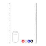 Niet-vibrerende cockring met ultra-flexibel materiaal – Multicolor - Afbeelding 6