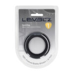 Niet-vibrerende cockring met zachte pasvorm – Zwart