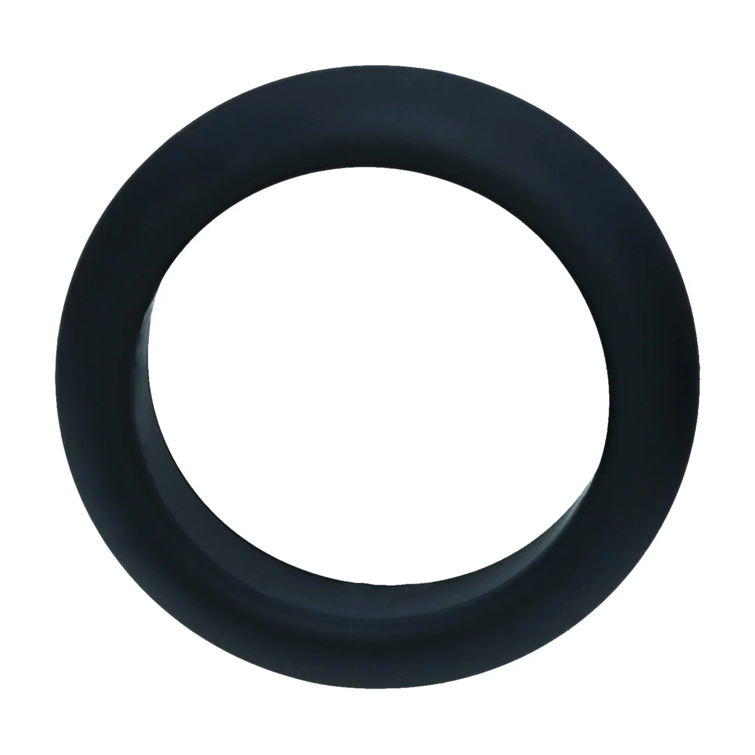 Anneau pénien en silicone Levelz Wide O noir – Image 3
