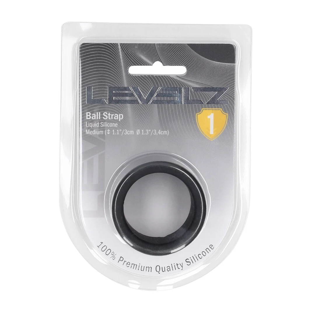 Sangle pour testicules Levelz en silicone liquide – Image 1