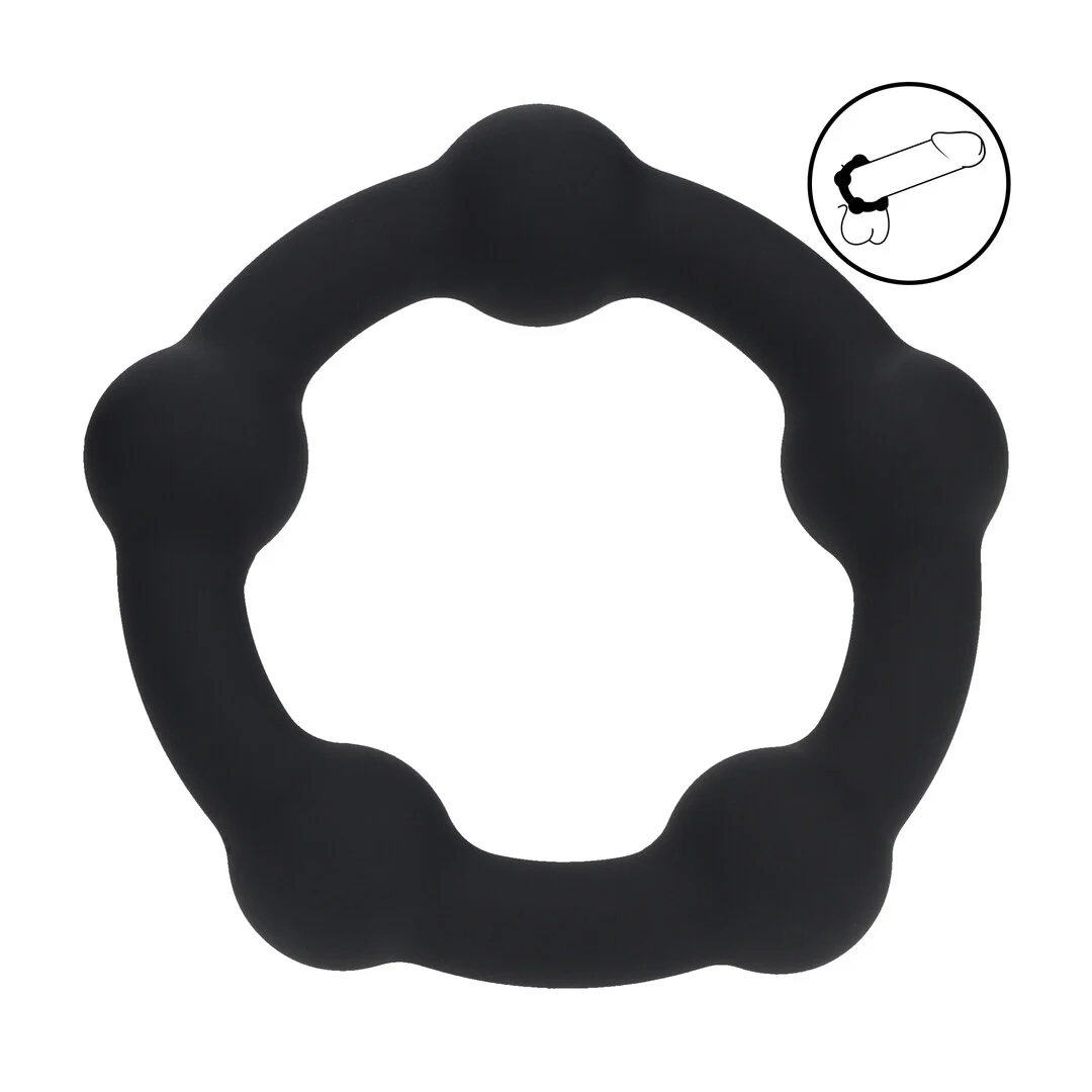 Cockring à billes Levelz by Shots – Image 5