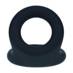 Cockring met dubbele lus – S - Zwart - Afbeelding 5