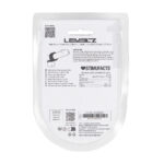 Niet-vibrerende cockring met dubbele O – Zwart - Afbeelding 2