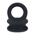 Dubbele cockring met brede pasvorm – Zwart - Afbeelding 4