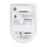 Dubbele cockring met brede siliconen band – L - Zwart - Afbeelding 2