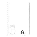 Niet-vibrerende cockring met zachte kraal grip – Zwart - Afbeelding 5