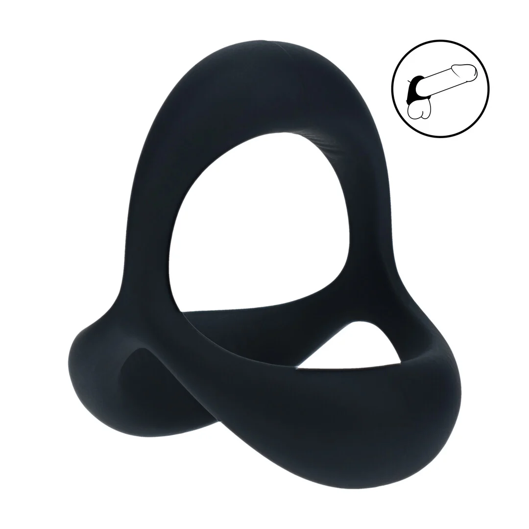 Anneau pénien Tri O Ergo en silicone – Image 6