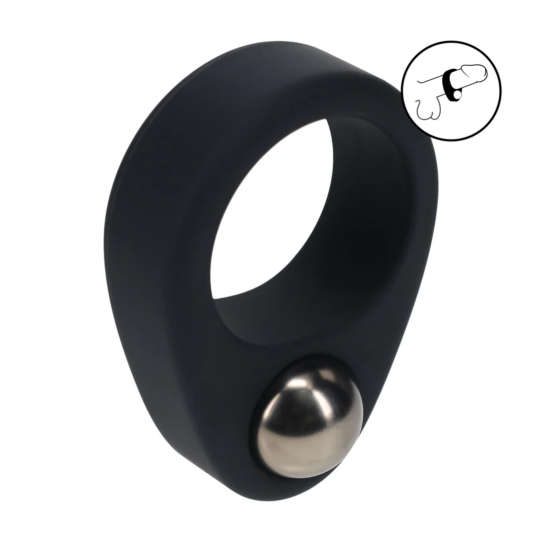 Bague pénienne lestée Levelz en silicone liquide – Image 6