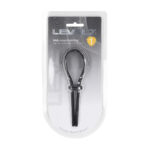 Niet-vibrerende cockring met verstelbare lasso – Zwart