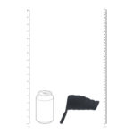 Vibrerende cockring met comfortabele sleeve – Vibrerende Geribbelde Siliconen Cock Sleeve en Ball Ring - Zwart - Afbeelding 4