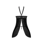 Sexy babydoll met open rug en g-string voor curves – Exposed by Magic Silk - Afbeelding 5