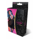Sexy babydoll met open rug en g-string voor curves – Exposed by Magic Silk