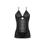 Kanten lingerie set met halter en keyhole voor romantische stijl – Exposed - Afbeelding 4