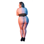 Kanten halter body met diepe V-hals en g-string voor sensuele look – Exposed - Afbeelding 3