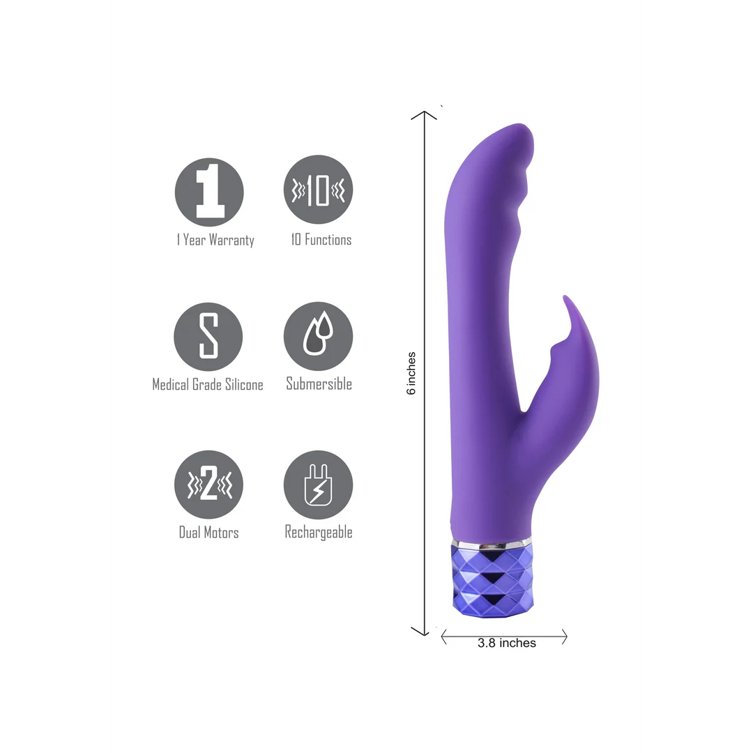 Vibromasseur en silicone Hailey – Image 4
