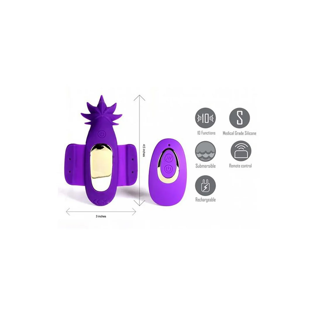 Vibromasseur en silicone Sativa – Image 2