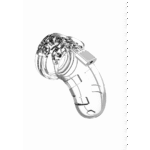 Chastity cage met verstelbare ringen – 3.5 / 9 cm - Afbeelding 8