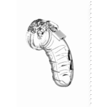 Chastity cage met verstelbare ring – Model 04 - Afbeelding 8