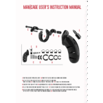 Chastity cage van polycarbonaat – Model 06 - Afbeelding 3