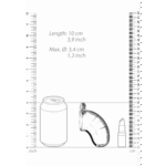 Chastity cage met urethrale dilator – Model 15 - Afbeelding 5