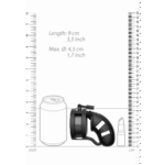 Chastity cage met ballsplitter – Model 18 - Afbeelding 4