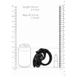Chastity cage met verstelbare ringen – Model 24 - Afbeelding 5