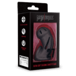 Chastity cage met flexibele siliconen constructie – Zwart