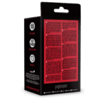 Chastity cage met flexibele siliconen constructie – Zwart - Afbeelding 2