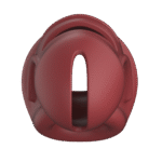 Siliconen peniskooi met strategische openingen – Rood - Afbeelding 4