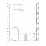 Chastity cage met strategische openingen – Transparant - Afbeelding 6