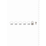 Chastity cage met 5 reserve sloten – ManCage - Afbeelding 4