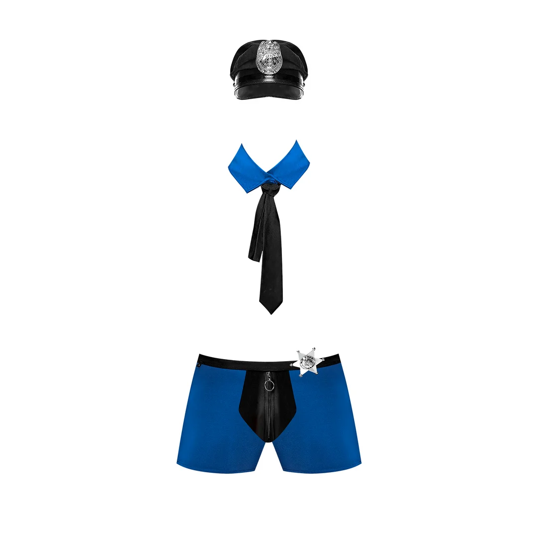 Costume da ufficiale per giochi di ruolo, con dettagli grintosi – Male Power - immagine 3