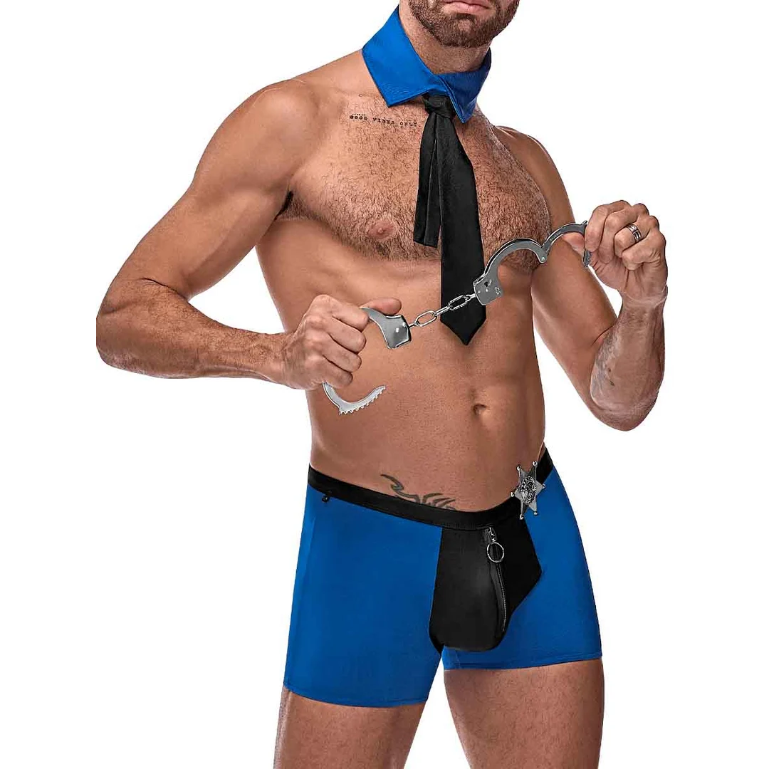 Costume da ufficiale per giochi di ruolo, con dettagli grintosi – Male Power - immagine 5