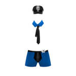 Officer kostuum voor roleplay en sex pakjes met stoere details – Male Power - Afbeelding 8