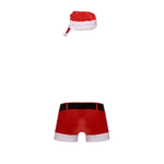 Roleplay lingerie kostuum met pluche voor speelse feestlooks - Male Power - Afbeelding 4