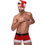 Roleplay lingerie kostuum met pluche voor speelse feestlooks - Male Power - Afbeelding 5